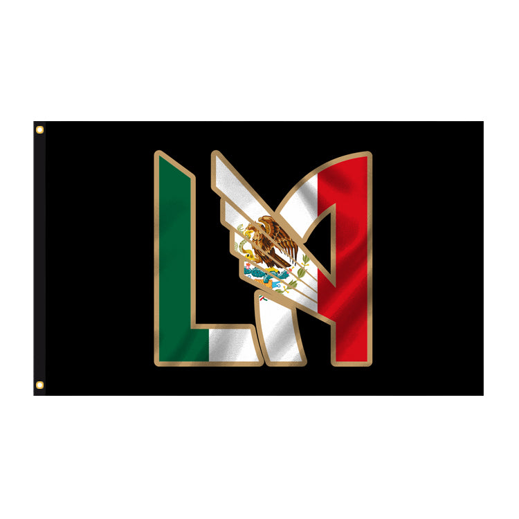 LA North America Flags