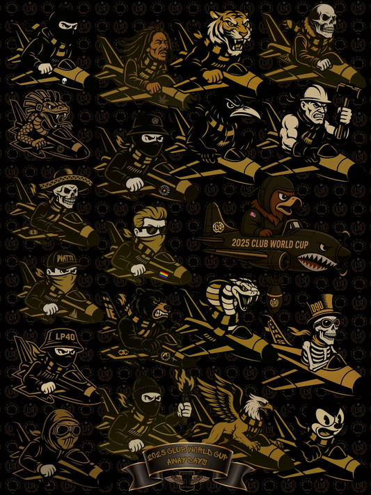 2025 CWC Supporter Away Poster