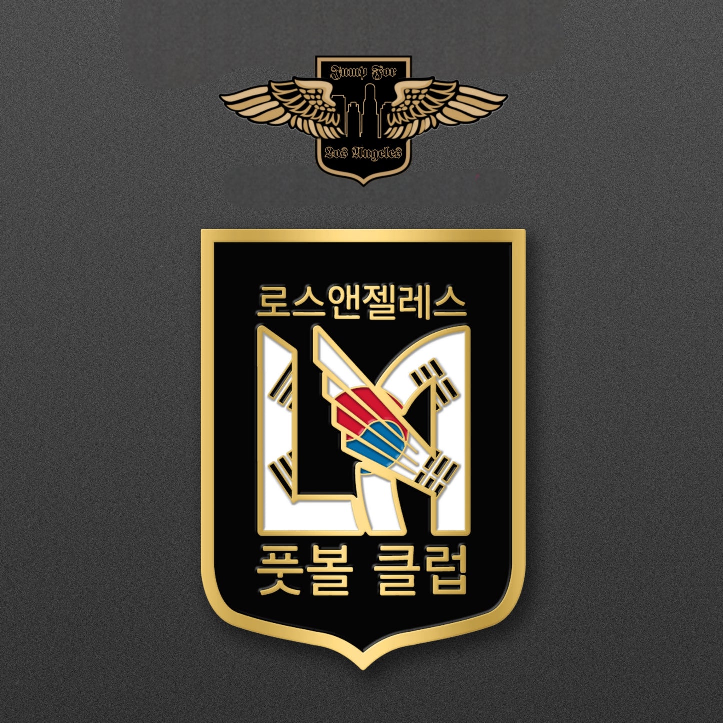 LA Korea Crest Collab Pin