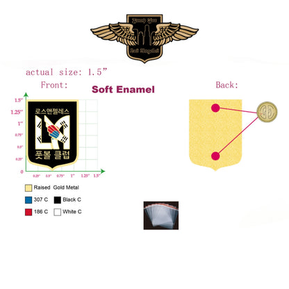 LA Korea Crest Collab Pin
