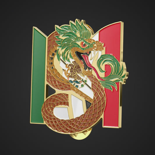 LA Quetzalcóatl Pin