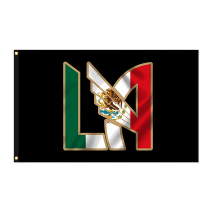 LA North America Flags