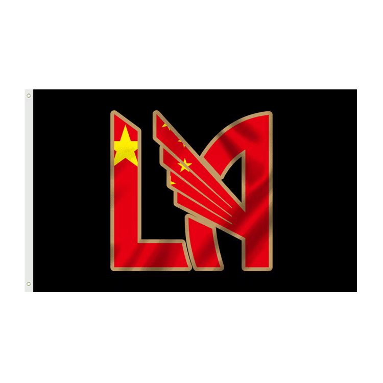 LA Asia Flags