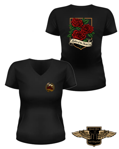 Ladies NE V-Neck Tee