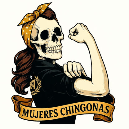 Mujeres Chingonas V-Neck Tee