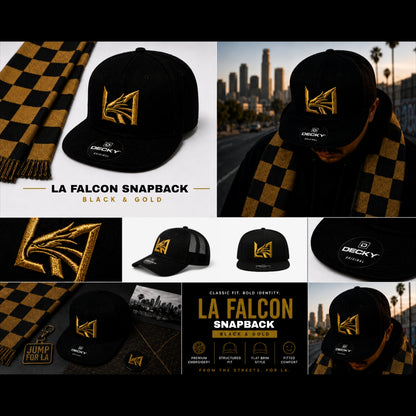LA Falcon Tribute Snapback Hat