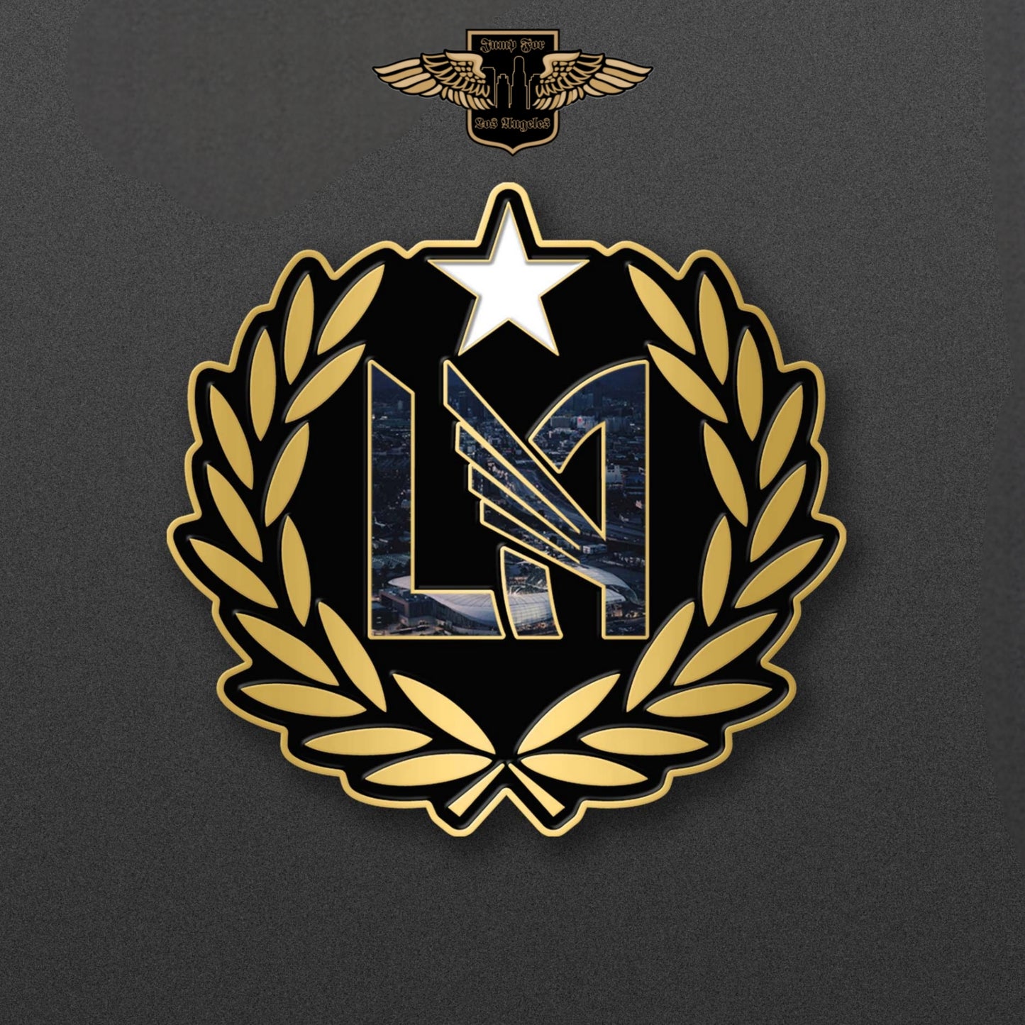 LA Supporter Crest Pin