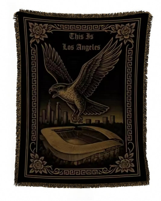This Is LA Woven Blanket