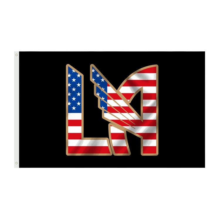 LA North America Flags