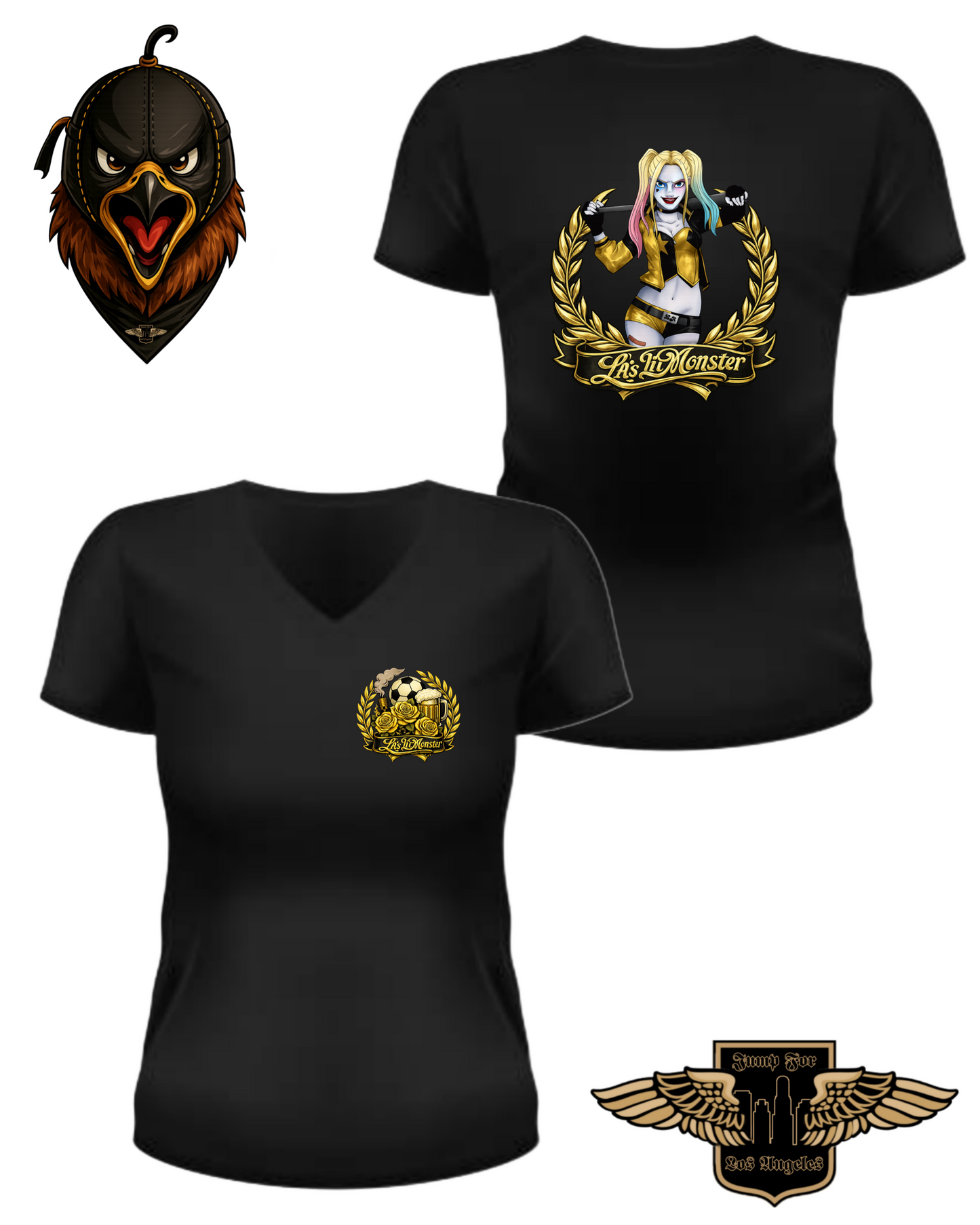 LA’s Lil Monster V-Neck Tee